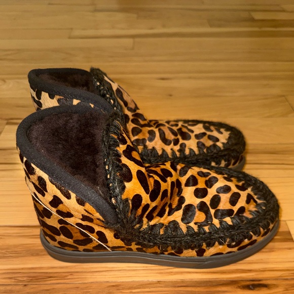 MOU Leopard Print boots - Picture 3 of 10